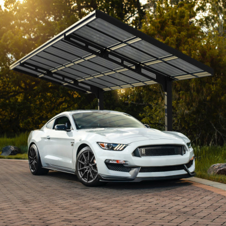 Carport Sydney 16,77m² en aluminium et polycarbonate - Canopia