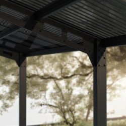 Carport Sydney 16,77m² en aluminium et polycarbonate - Canopia