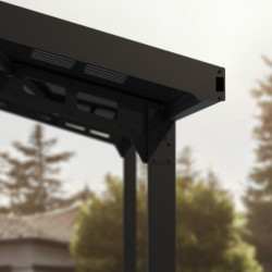 Carport Sydney 16,77m² en aluminium et polycarbonate - Canopia