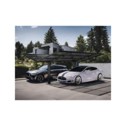 Carport Sydney Wings 33,5m² en aluminium + polycarbonate Canopia