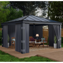 Rideaux pour pergolas Dallas 422x422cm - Palram - Canopia