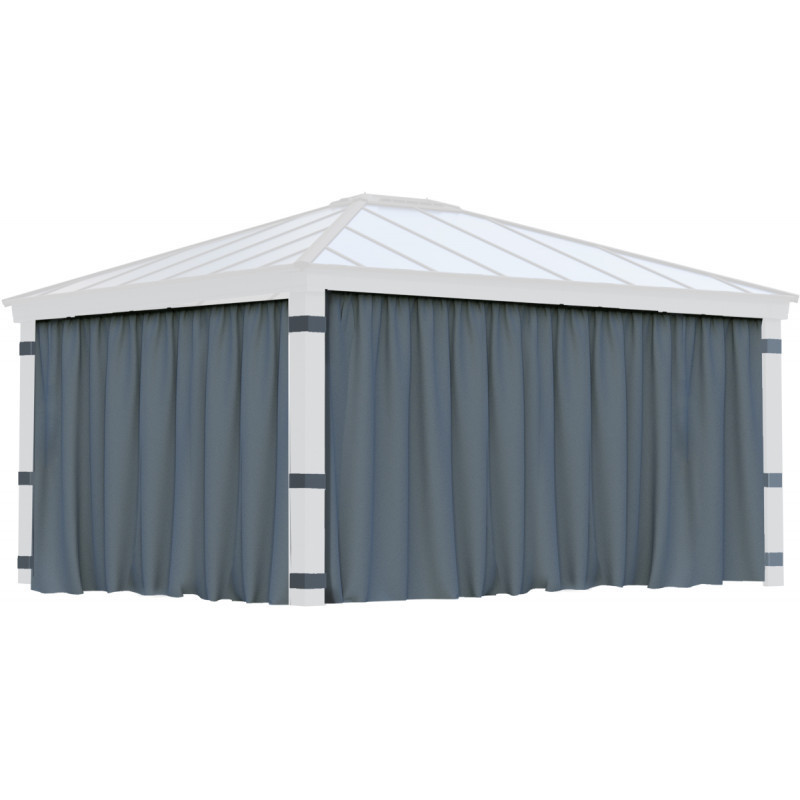 Rideaux pour pergolas Dallas 422x484cm - Palram - Canopia