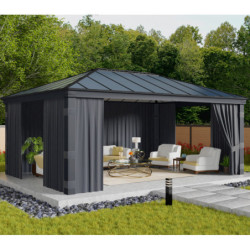 Rideaux pour pergolas Dallas 422x606cm - Palram - Canopia