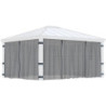 Moustiquaires en polyester pour pergola Dallas 422x484cm Canopia