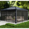 Moustiquaires en polyester pour pergola Dallas 422x484cm Canopia
