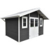 Abri jardin premium bois composite 10,7m² anthracite Woodlife Garden