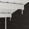 Abri jardin premium bois composite 10,7m² anthracite Woodlife Garden