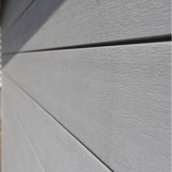 Abri toit monopente composite couleur gris clair 12m² Woodlife Garden