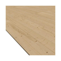 Plancher en bois épicéa du nord pour abris de jardin Karibu - 76622