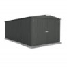 Garage en métal anthracite Zincalume - Melton XL 17,9m² Absco
