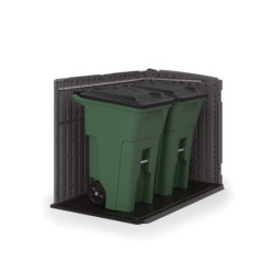 Coffre multifonctions fris en PE 35mm 2000L + Plancher inclus SUNCAST