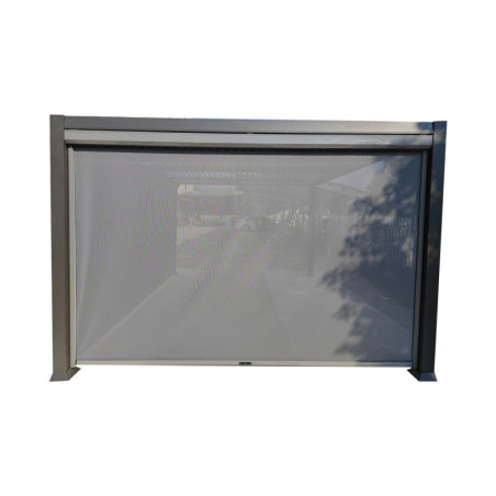 Store brise-soleil 3m - latéral pour pergolas Austin Couleurs du Monde