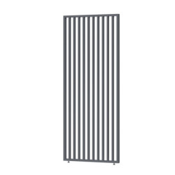 Panneau latéral Ombrea - ventelles verticales - anthracite - 1m