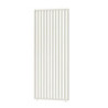 Panneau latéral Ombrea - ventelles verticales - blanc - 1m