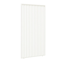Panneau latéral Ombrea - ventelles verticales - blanc - 1,3m