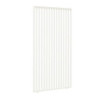 Panneau latéral Ombrea - ventelles verticales - blanc - 1,3m