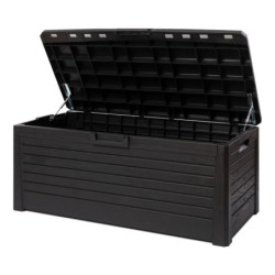 Coffre en résine - jardin anthracite - 550L Florida - Toomax