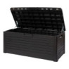 Coffre en résine - jardin anthracite - 550L Florida - Toomax