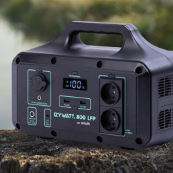 Batterie mobile, autonome, rechargeable et économique Izywatt 800 LFP