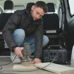 Batterie mobile, autonome, rechargeable et économique Izywatt 800 LFP