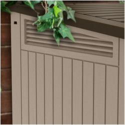 Coffre multifonctionnel - 880L  - en résine - beige - Keter