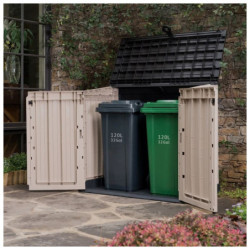 Coffre multifonctionnel - 880L  - en résine - beige - Keter