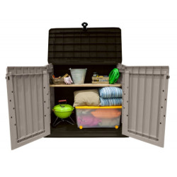 Coffre multifonctionnel - 880L  - en résine - beige - Keter