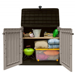 Coffre multifonctionnel - 880L  - en résine - beige - Keter