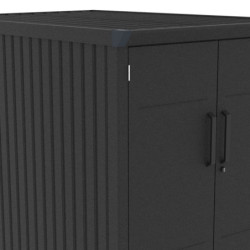 Abri pour 3 vélos avec rail coulissant X-METAL