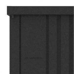 Abri pour 3 vélos avec rail coulissant X-METAL