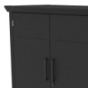 Armoire moderne extérieure en acier galvanisé anthracite Kosto X-METAL