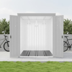 Plancher pour abri 3 vélos en acier galvanisé Kosto X-METAL