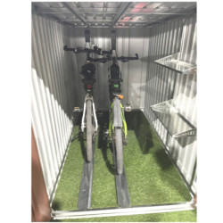 Rack de rangement de vélo pour abri vélo Kosto X-metal