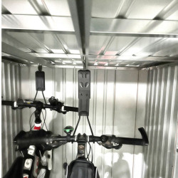 Rack de rangement de vélo pour abri vélo Kosto X-metal