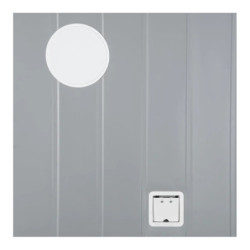 Bureau de jardin en acier et isolation - 353x269cm - Riga - Sunjoy