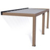 Helsinki pergola en bois et PC gris 300x600cm - Canopia by Palram