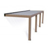 Helsinki pergola en bois et PC gris 300x860cm - Canopia by Palram