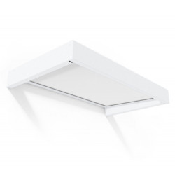 Marquise porte en acrylique blanc de 4mm Sophia™ 1600 - Canopia