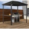 Abri barbecue Dakota en aluminium et acier - 3,78m² - SOJAG