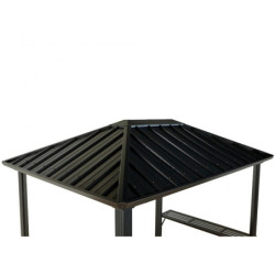 Abri barbecue Dakota en aluminium et acier - 3,78m² - SOJAG