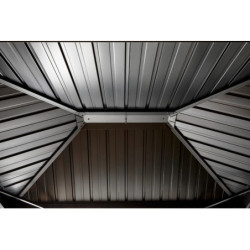 Abri barbecue Dakota en aluminium et acier - 3,78m² - SOJAG