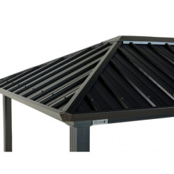 Abri barbecue Dakota en aluminium et acier - 3,78m² - SOJAG