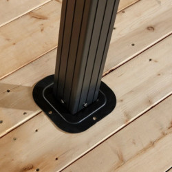 Abri barbecue Dakota en aluminium et acier - 3,78m² - SOJAG