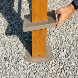 Abri barbecue Maui en aluminium et acier - 3,67m² - SOJAG