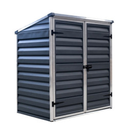 Abri Voyager anthracite - polycarbonate et alu - Canopia by Palram