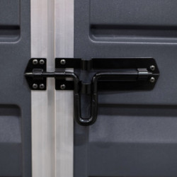 Abri Voyager anthracite - polycarbonate et alu - Canopia by Palram