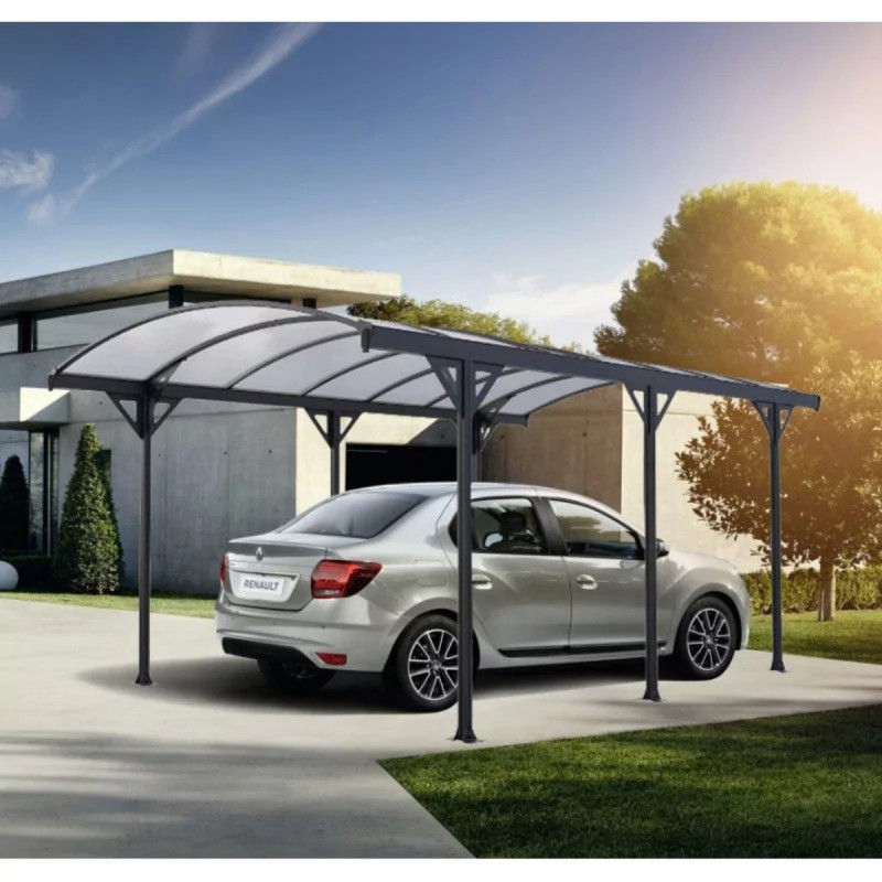 Carport - Couv'Voiture 35 - 15m² - aluminium et polycarbonate