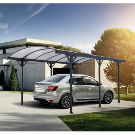 Carport - Couv'Voiture 35 - 15m² - aluminium et polycarbonate