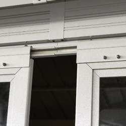 Pavillon en alu et toit en acier - gris - Olan 13,53m² - SOJAG