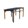 Carport en bois PEFC autoclave marron - 1 voiture 15,5m² - Elio